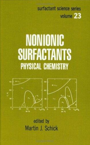 Couverture : Nonionic surfactants