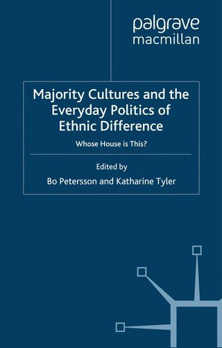 Couverture : Majority cultures and the everyday practices of ethnic difference