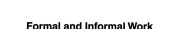 Couverture : Formal and informal work