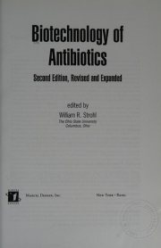 Couverture : Biotechnology of antibiotics