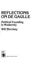 Couverture : Reflections on De Gaulle