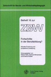 Couverture : Fortschritte in der Berufsbildung?