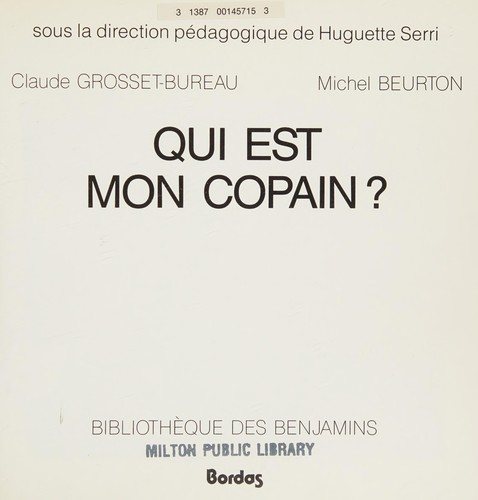 Couverture : Bibliotheque Des Benjamins