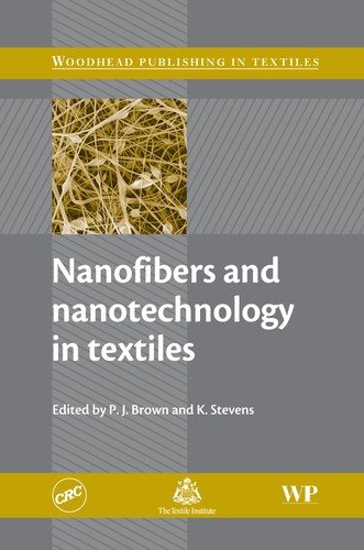 Couverture : Nanofibers and Nanotechnology in Textiles