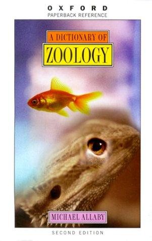 Couverture : A Dictionary of Zoology (Oxford Paperback Reference)