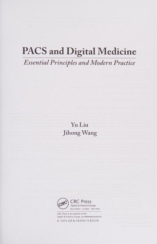 Couverture : PACS and digital medicine