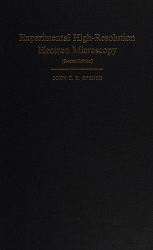 Couverture : Experimental high-resolution electron microscopy