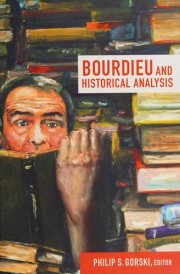 Couverture : Bourdieu and Historical Analysis