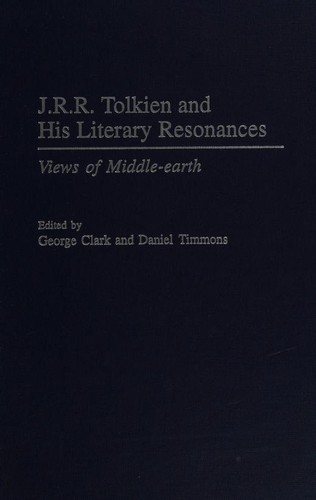 Couverture : J.R.R. Tolkien and his literary resonances