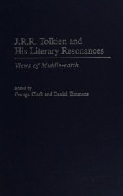 Couverture : J.R.R. Tolkien and his literary resonances