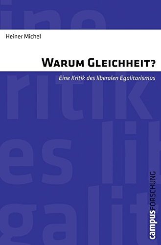 Couverture : Warum Gleichheit?