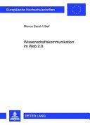 Couverture : Wissenschaftskommunikation im Web 2.0