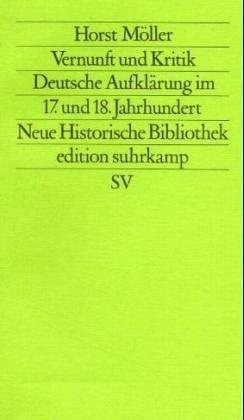 Couverture : Vernunft und Kritik.