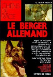 Couverture : Le berger allemand