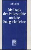 Couverture : Die Logik der Philosophie und die Kategorienlehre