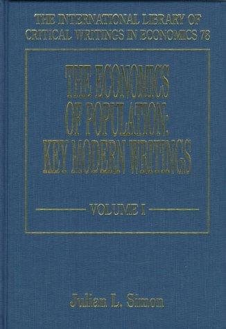 Couverture : The economics of population
