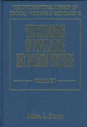 Couverture : The economics of population