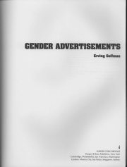Couverture : Gender Advertisements