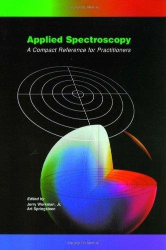 Couverture : Applied spectroscopy