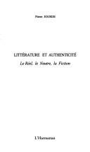 Couverture : Littérature et authenticité