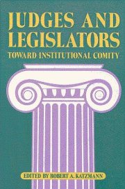 Couverture : Judges and legislators
