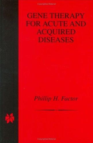 Couverture : Gene Therapy for Acute and Acquired Diseases