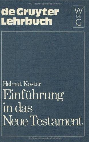 Couverture : Einführung in das Neue Testament
