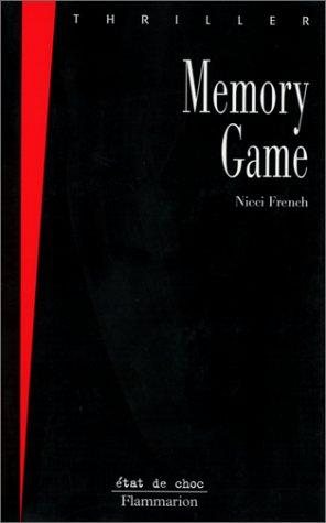 Couverture : Memory game