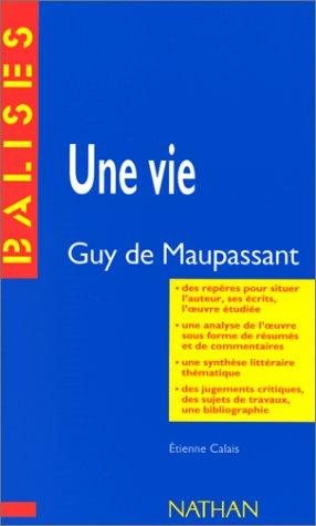 Couverture : Une Vie