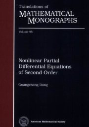Couverture : Nonlinear partial differential equations of second order
