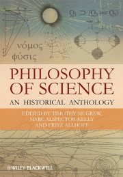 Couverture : The philosophy of science