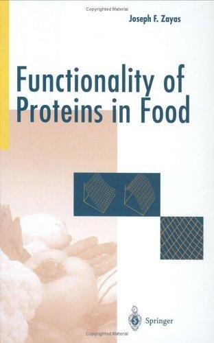 Couverture : Functionality of proteins in foods