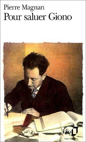 Couverture : Pour saluer Giono