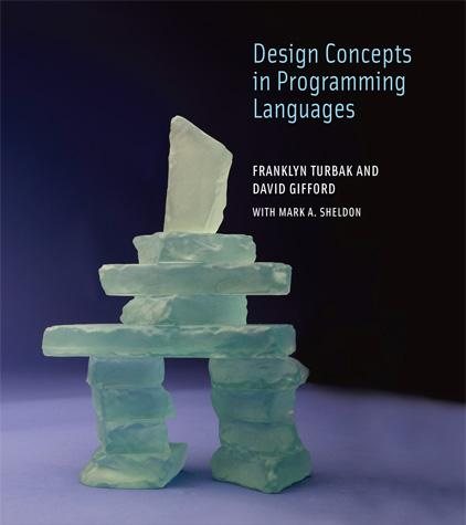 Couverture : Design concepts in programming languages