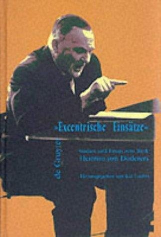 Couverture : " Excentrische Einsätze"
