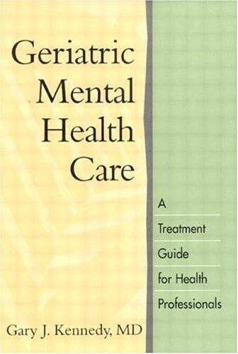 Couverture : Geriatric Mental Health Care