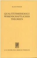 Couverture : Qualitätsmerkmale wissenschaftlicher Theorien