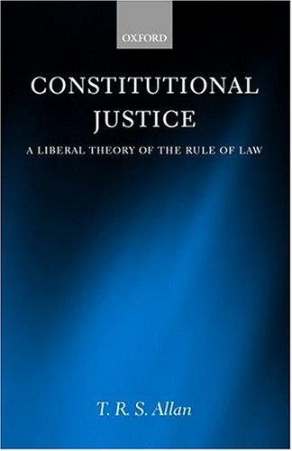 Couverture : Constitutional justice