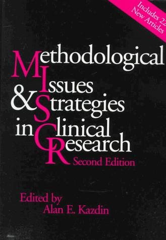 Couverture : Methodological issues & strategies in clinical research