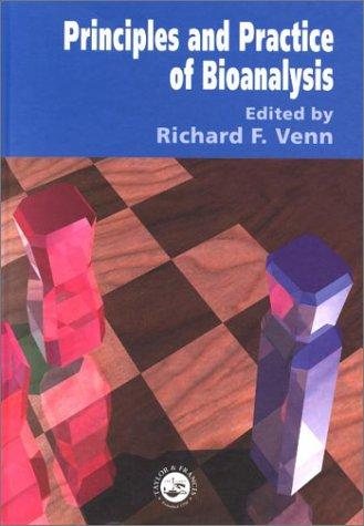 Couverture : Principles and Practice of Bioanalysis