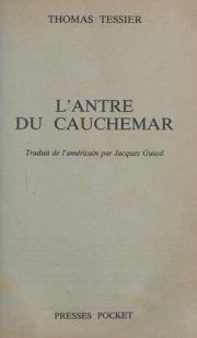 Couverture : L'antre du cauchemar