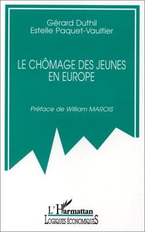 Couverture : Le chômage des jeunes en Europe
