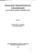 Couverture : English traditional grammars