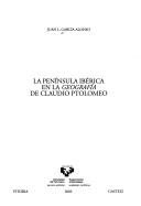 Couverture : La Península Ibérica en la Geografía de Claudio Ptolomeo
