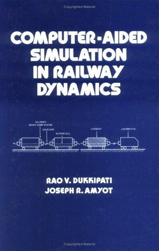 Couverture : Computer-aided simulation in railway dynamics