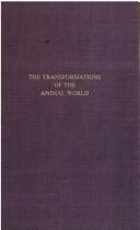 Couverture : The transformations of the animal world