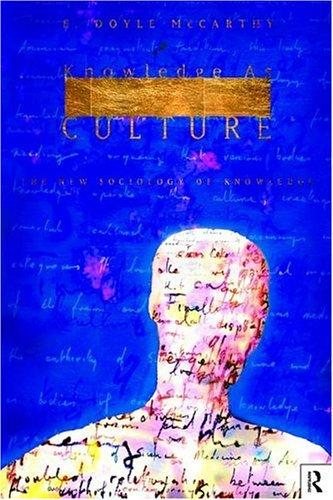 Couverture : Knowledge as Culture
