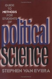 Couverture : Guide to methods for students of political science