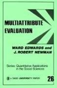 Couverture : Multiattribute evaluation