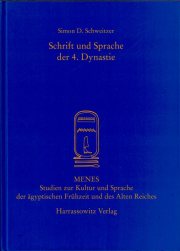 Couverture : Schrift und Sprache der 4. Dynastie